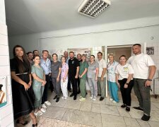 Команда БФ молодіжної ініціативи «Надія» та Global Empowerment Mission Ukraine допомагають лікарні «Охматдит»