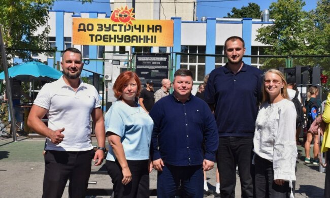 На Виноградарі відкрили новий спортивний простір
