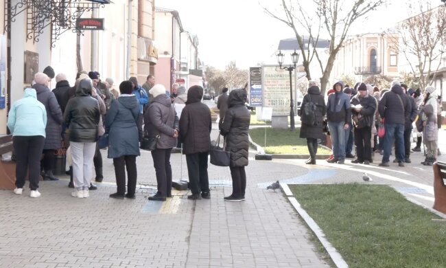 Гуманитарная помощь для пенсионеров во Львовской области