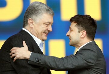 Петр Порошенко Владимир Зеленский