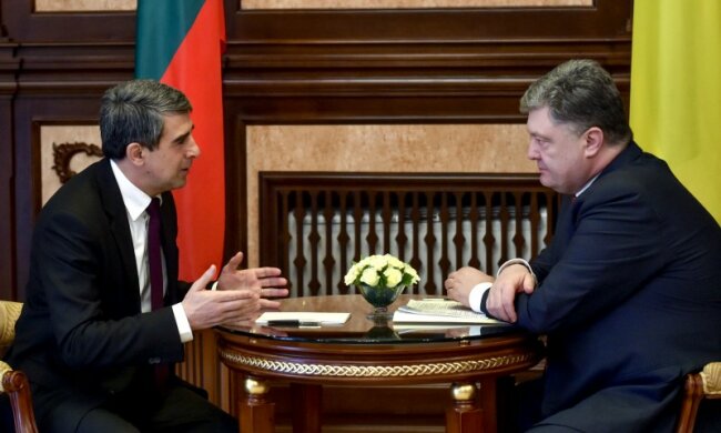 президент Болгарии Росен Плевнелиев и Петр Порошенко