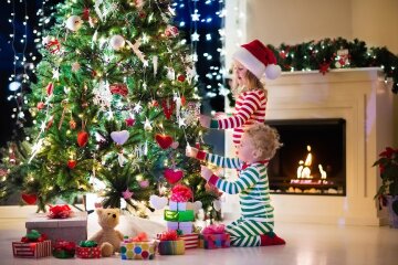 Новый Год, дети, Рождество