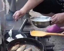 Мешканці Сєвєродонецька готують їжу прямо на вулиці: цинічне відео про життя українців в окупації