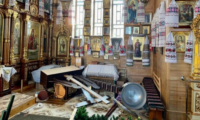 На священика Вінницької єпархії УПЦ напали з ножем, кадри: "були змушені застосувати зброю"