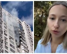 Молодая жена Павлика оказалась в эпицентре жуткого ЧП в Киеве, огонь охватил квартиру: кадры