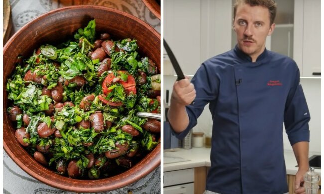 "МастерШеф" Клопотенко дал рецепт сытного весеннего салата: из чего его приготовить