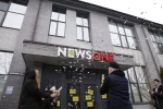 Нацкорпус "поздравил" телеканалы NewsOne, ZIK и 112 Украина с закрытием