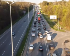 Ограничение движения транспорта в Полтаве