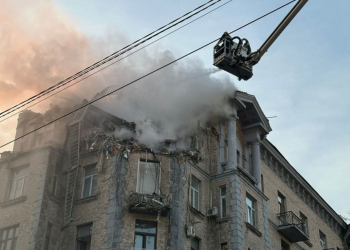 обстрел дронами