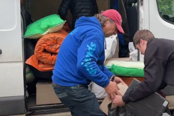 Гуманитарная помощь для пенсионеров в Харьковской области