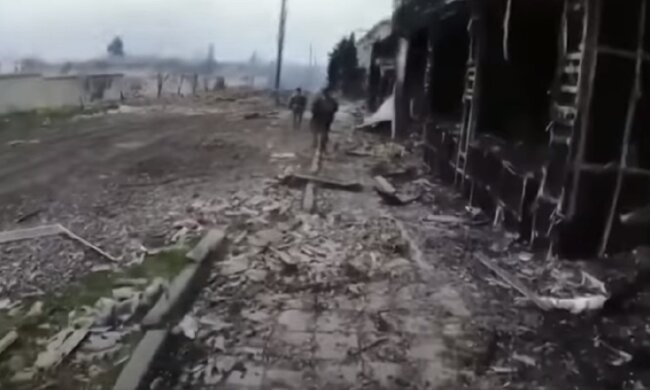 Бахмут, поле боя, война, фронт