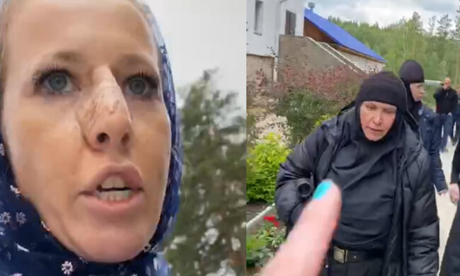 Собчак с переломанным носом настигла новая беда, в сети появились кадры: "Здоровенные бугаи толкнули так..."