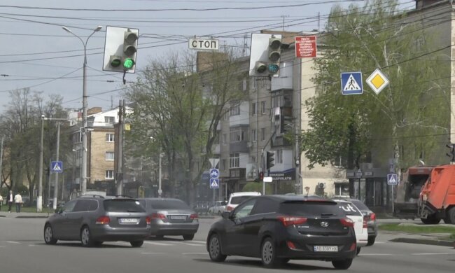 Ограничение движения в Виннице