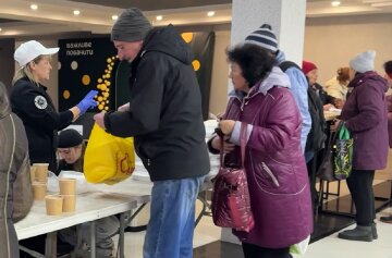 Гуманитарная помощь для пенсионеров в Одессе