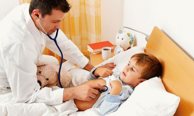 ребенок заболел