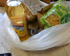 Безкоштовні продукти для ВПО у Миколаєві