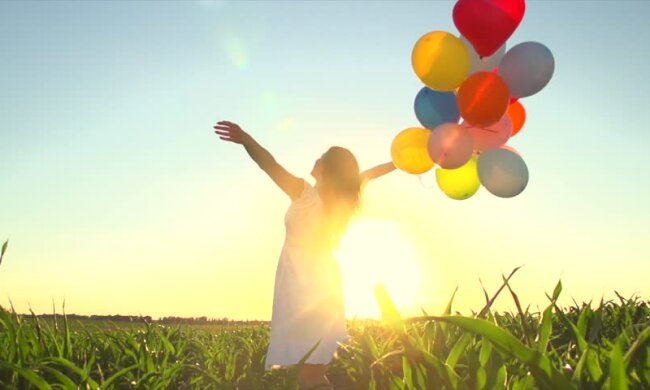 солнце, шарики