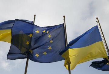 Украина-ЕС-флаг