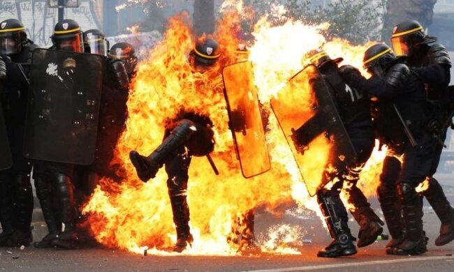 париж, протест