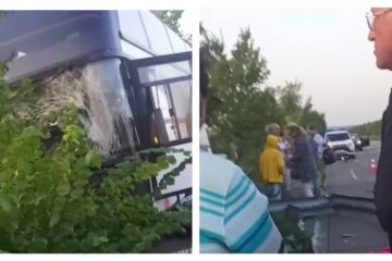 Під Харковом автобус з відпочивальниками потрапив в аварію: "у водія відірвало..."