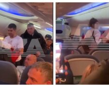 "Дикари!": из-за поведения пьяного россиянина самолет сменил курс, видео