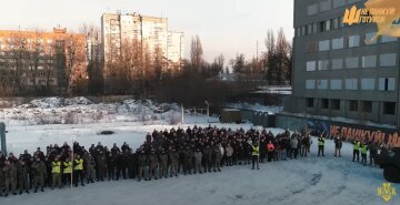 Представители Нацкорпуса обнародовали видео со своей последней выучки в Киеве