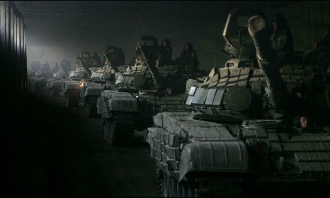 Танки РФ, вторжение, война