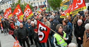 митинг протест франция