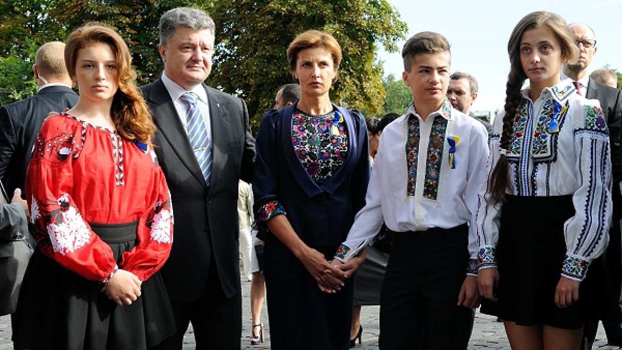 Deti Poroshenko Porazili Cinichnoj Vyhodkoj Foto Pozora Obletelo Set Yablochko Ot Yabloni Politeka