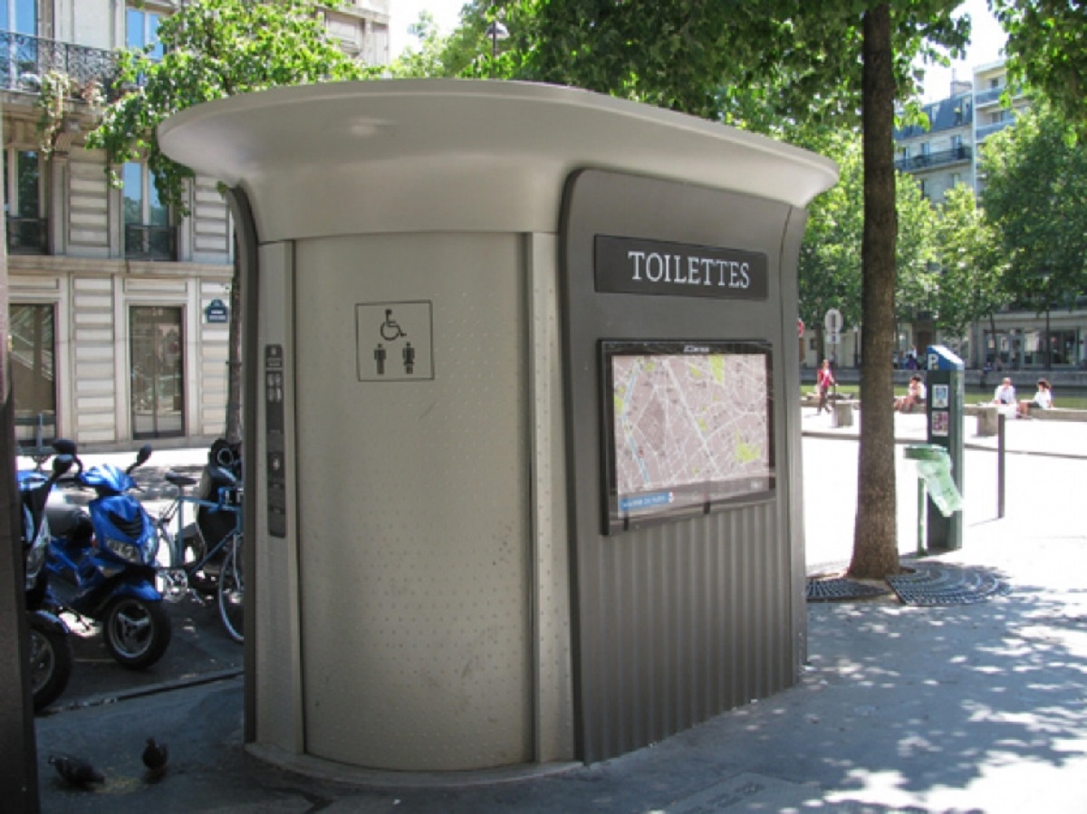 туалет париж