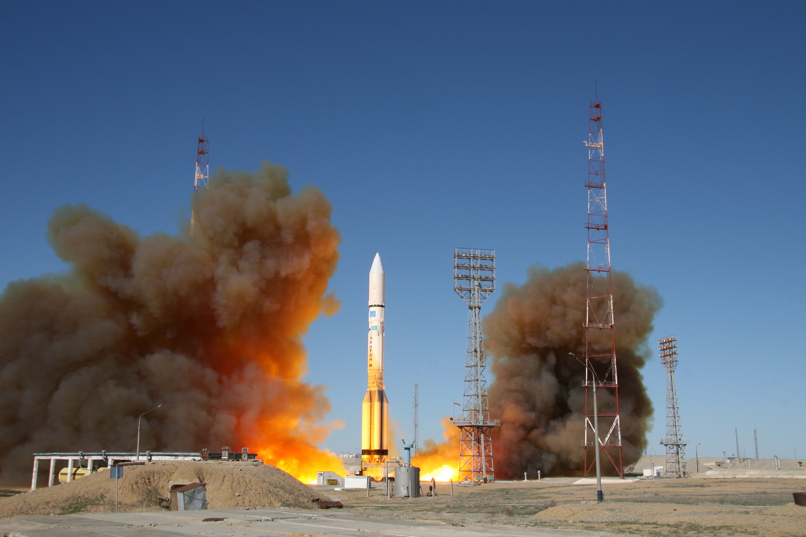 Запуск ракеты сегодня с космодрома байконур