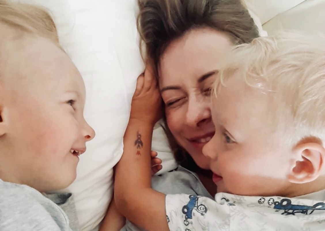 Елена Кравец из "Квартал 95" показала, как развлекаются ее