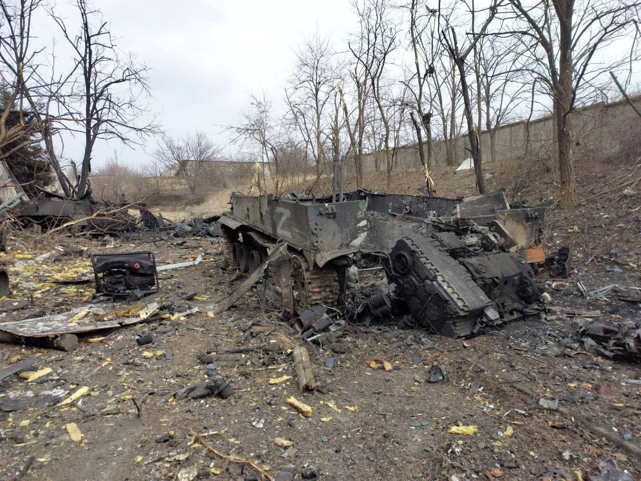 разгром танкового полка в броварах