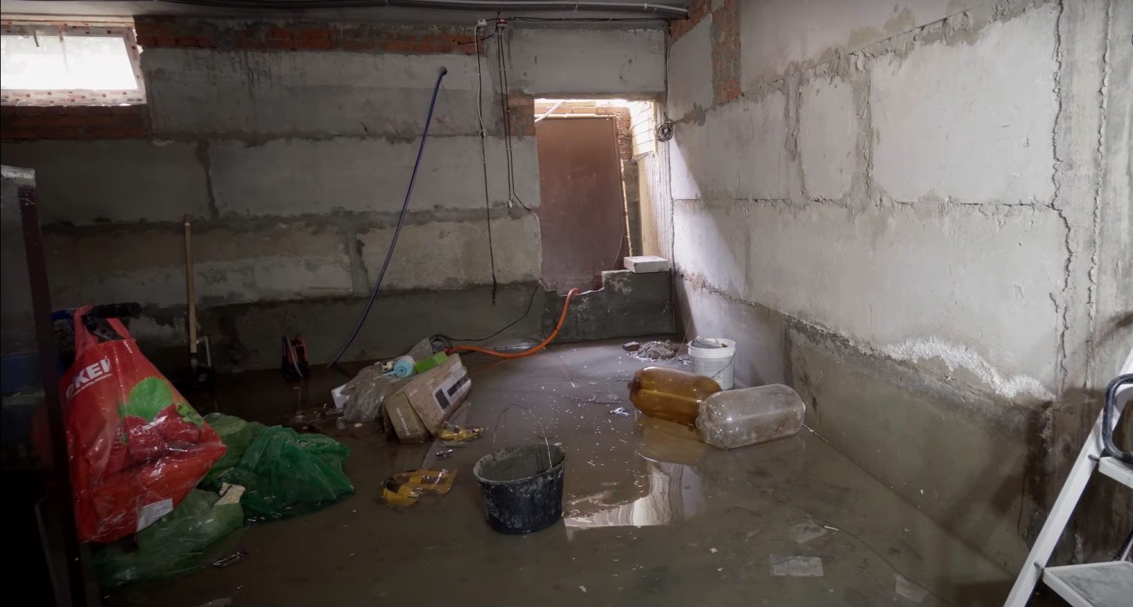 Грунтовая вода в подвале частного дома